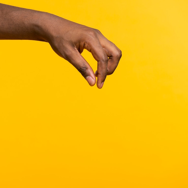 Free Photo copy-space hand