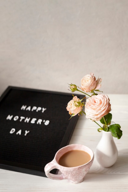 Copy-space surprise for mothers day