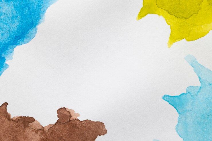 Free Photo copy space with hand painted stains 