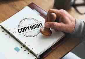Free photo copyright design license patent trademark value concept