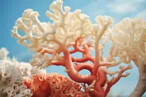 Free photo coral bleaching threat sealife