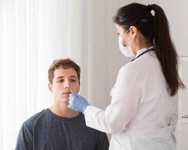 coronavirus sample procedure