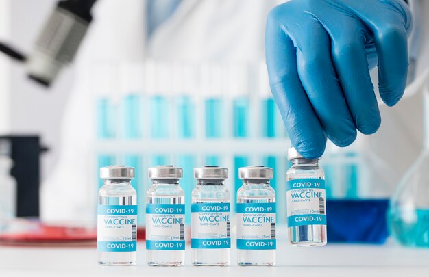 Coronavirus vaccine composition in lab