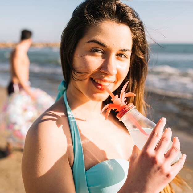 Couple at the beach