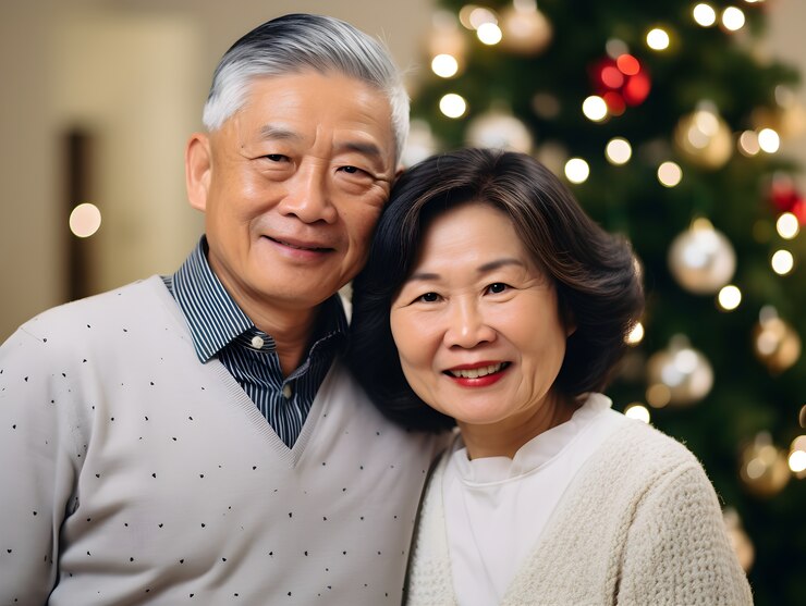 無料Photo 一緒にクリスマスを祝うカップル