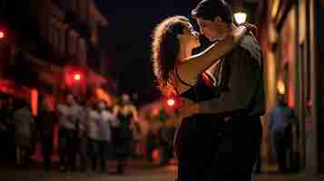 Free photo couple celebrating new year's eve in each other's arms