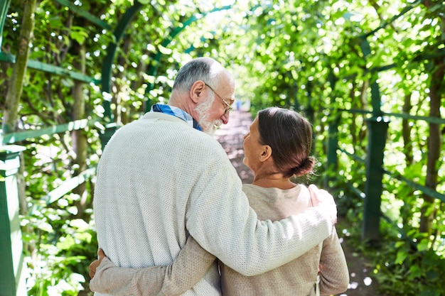 couple enjoying sunny day