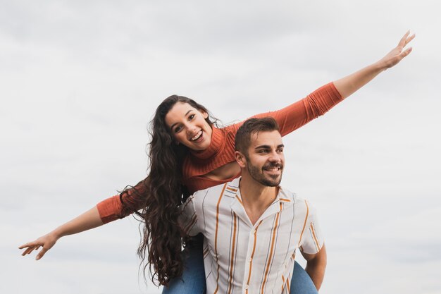 Couple enjoying time together