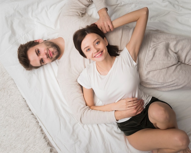 Couple having a tenderness moment