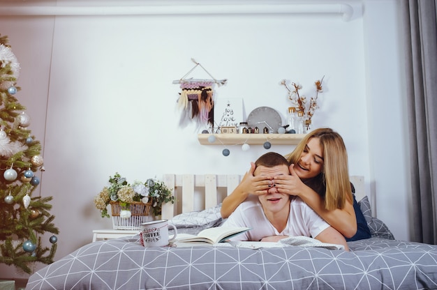 couple in home