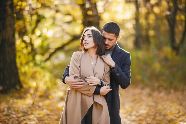 couple in the park