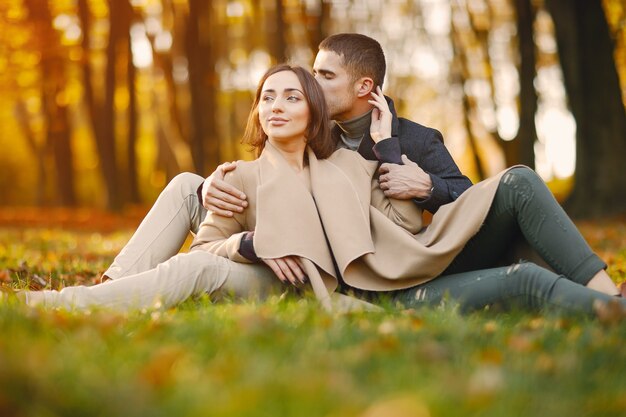 couple in the park