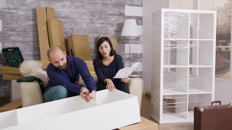 Choose between flat pack and pre assembled furniture
