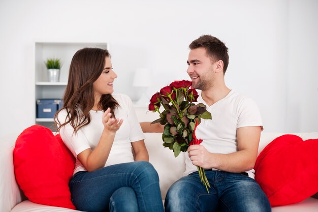 Couple on Valentine's Day