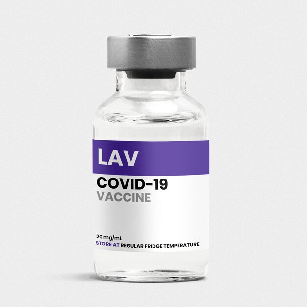 Стеклянная бутылка для инъекций вакцины COVID-19 LAV