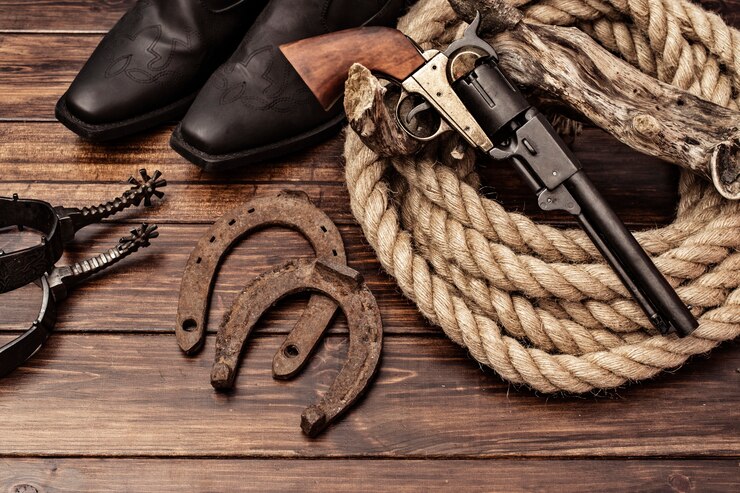 Free Photo cowboy background concept