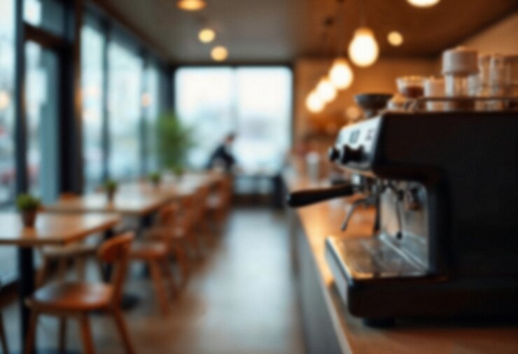 Free Photo cozy coffee shop interior