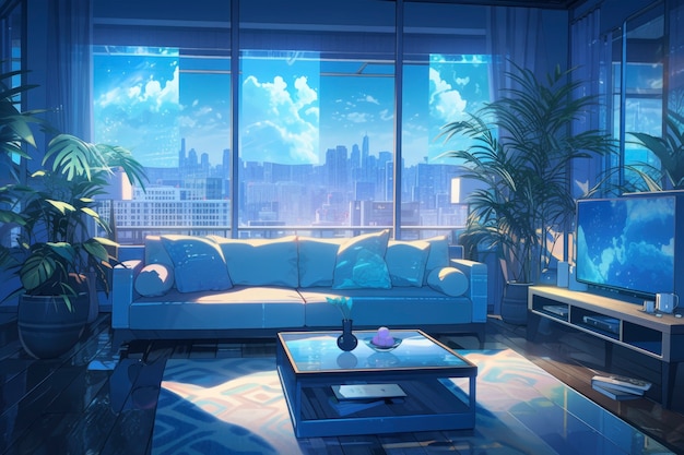 13,000+ Animestyle Living Room Pictures