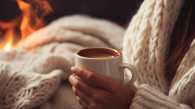 Cozy Morning Coffee in Bed