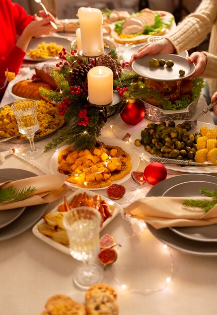 cozy winter scenes with family