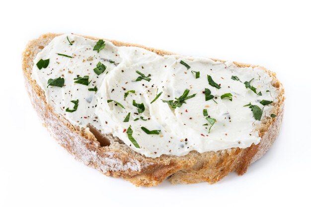 Тост с сливочным сыром