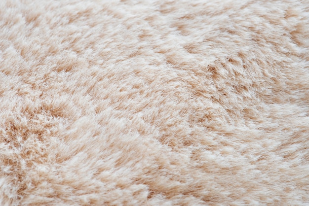 Cream fur background