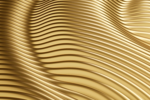 Creative abstract golden textured material