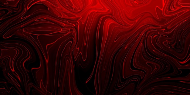 Креативная абстрактная картина смешанного кораллового цвета с панорамой с эффектом мрамора
