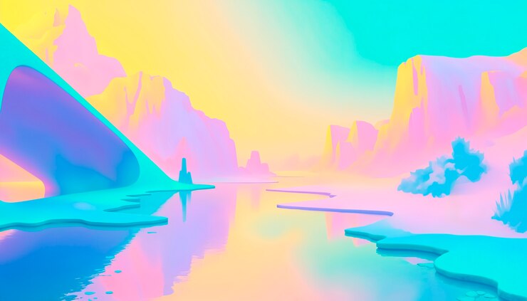 Free Photo creative and abstract pastel background