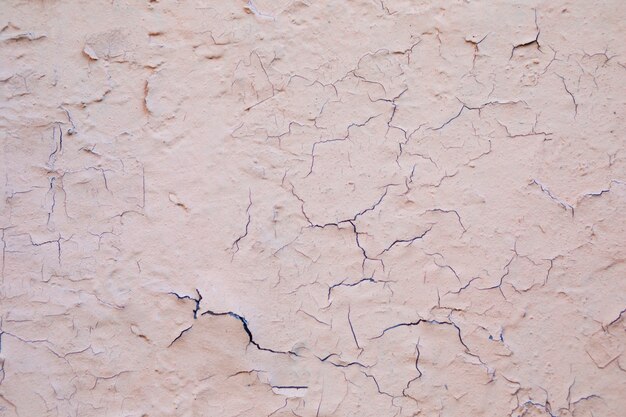 Creative background with cracked paint texture