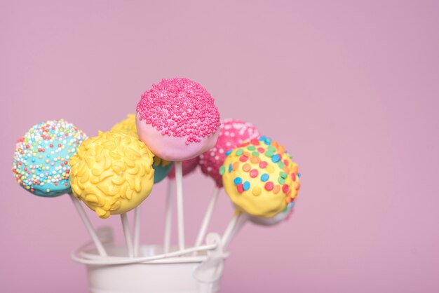 Creative cake pop concept