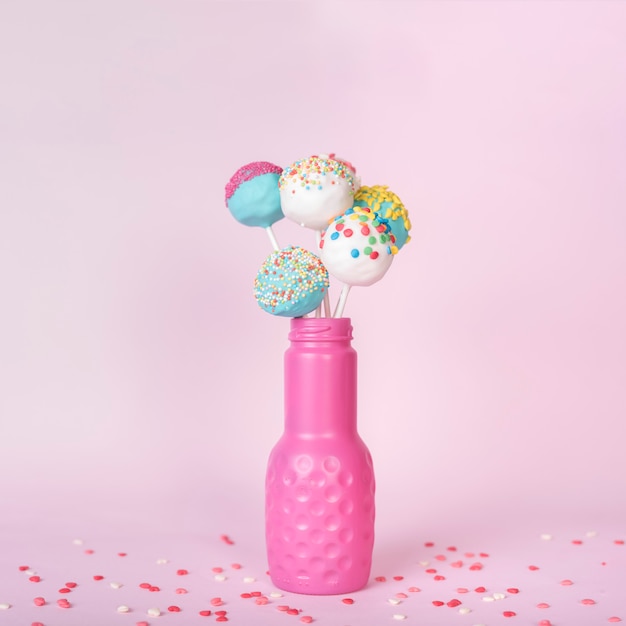 Creative cake pop concept