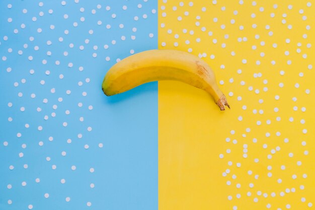 Creative composition with banana