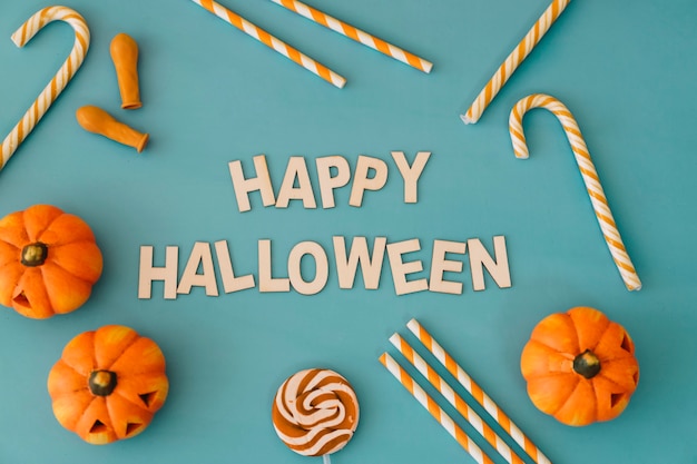 Free photo creative halloween concept