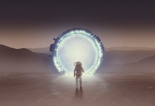 creative mars collage