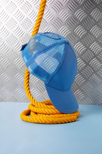 Cappello da camionista creativo ancora in vita