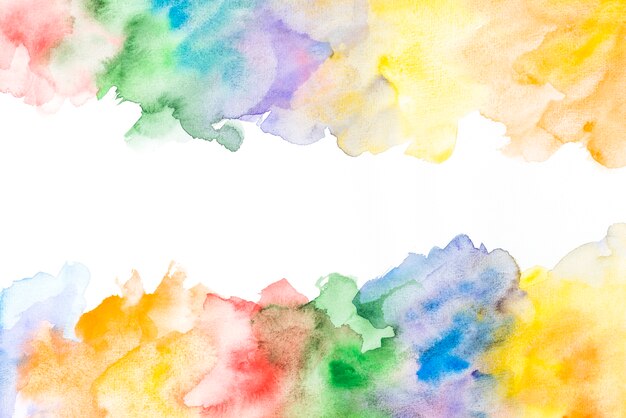 Creative vibrant grunge colorful watercolor background