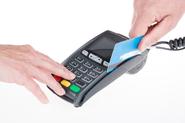 Premium Photo | Credit card payment, buy and sell products service