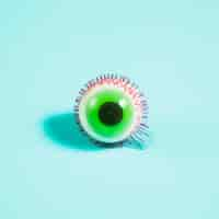 Free photo creepy eyeball candy