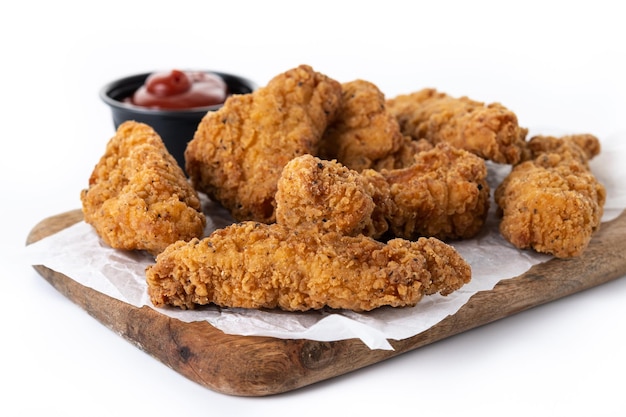 Crispy Kentucky fried chicken in box