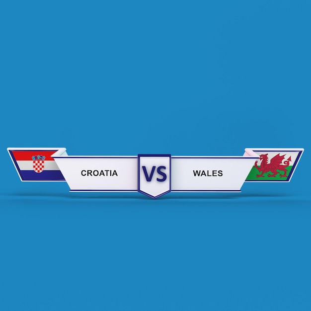 Free photo croatia vs wales
