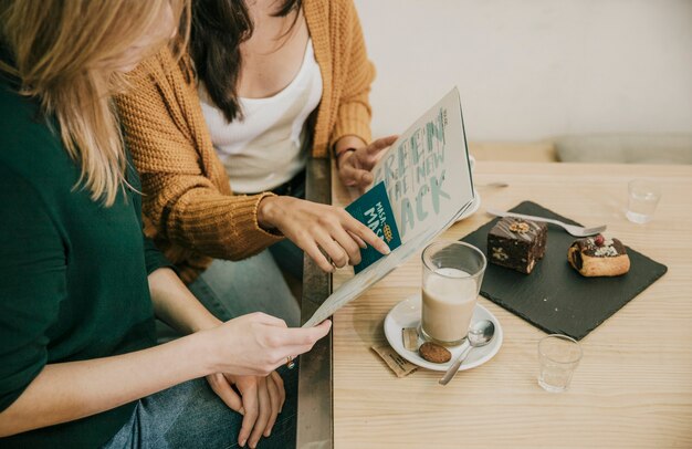 作物女性の読書メニュー