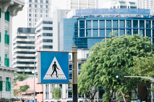 cross road sign symbol