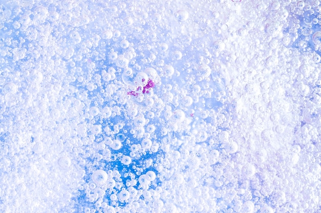 Crowded bubble background underwater