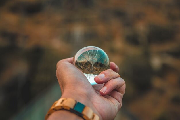 Crystal ball shot