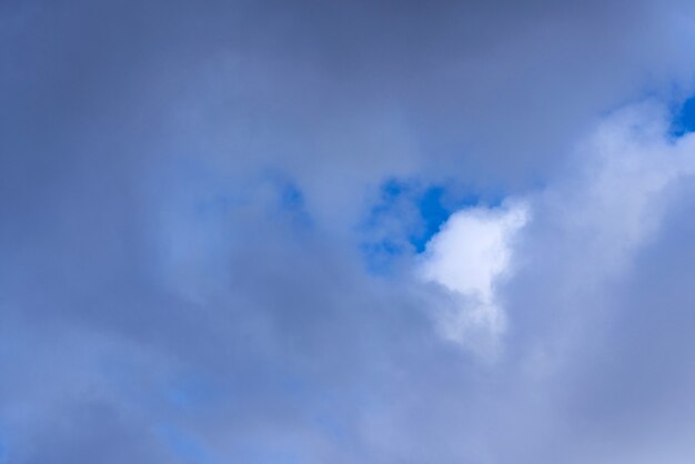 Cumulus clouds on blue sky background of white clouds on the sky