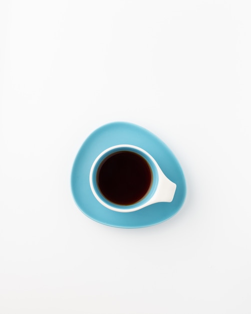 Cup of coffee, top view