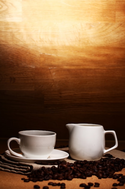 Foto gratuita tazza di caffè caldo