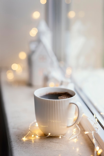 Cup of tea and cookies