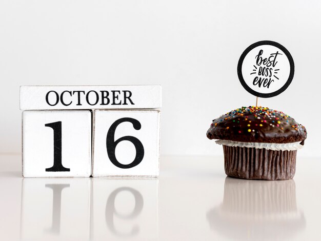 cupcake for boss day